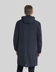 Men’s navy nylon parachute-style 2-in-1 parka-3