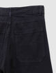 Zwarte wijde jeans voor jongens-6