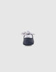 Ballerines navy à nœuds imprimés bébé fille-2