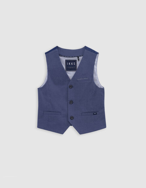 Marine kostuumgilet jongens - IKKS