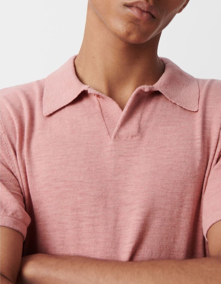 Sakura Herrenpoloshirt aus Flammstrick-4