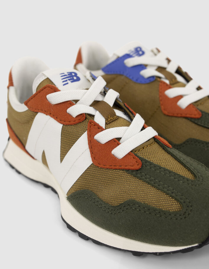 Boys’ khaki New Balance 327 trainers - IKKS