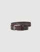 Ceinture laurier cuir certifi&eacute; Homme-1