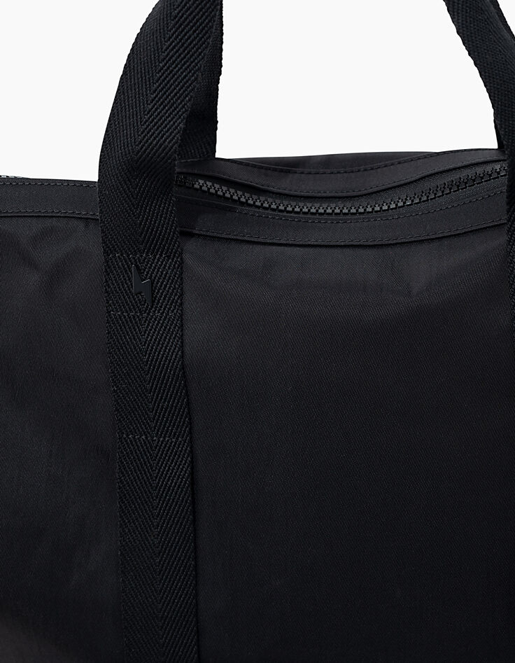 Women’s The Traveler black nylon travel bag-2