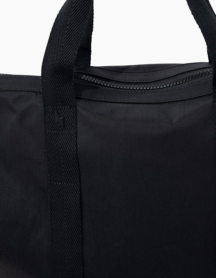 The Traveler, Damen Reisetasche aus schwarzem Nylon - IKKS