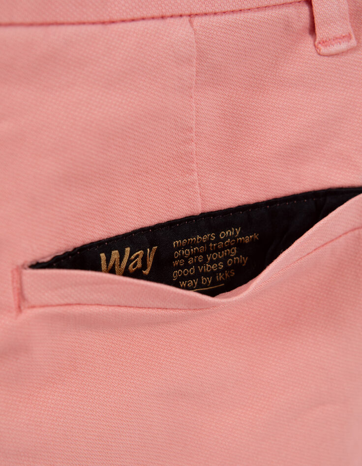 Perzik bermuda CHINO jongens-6