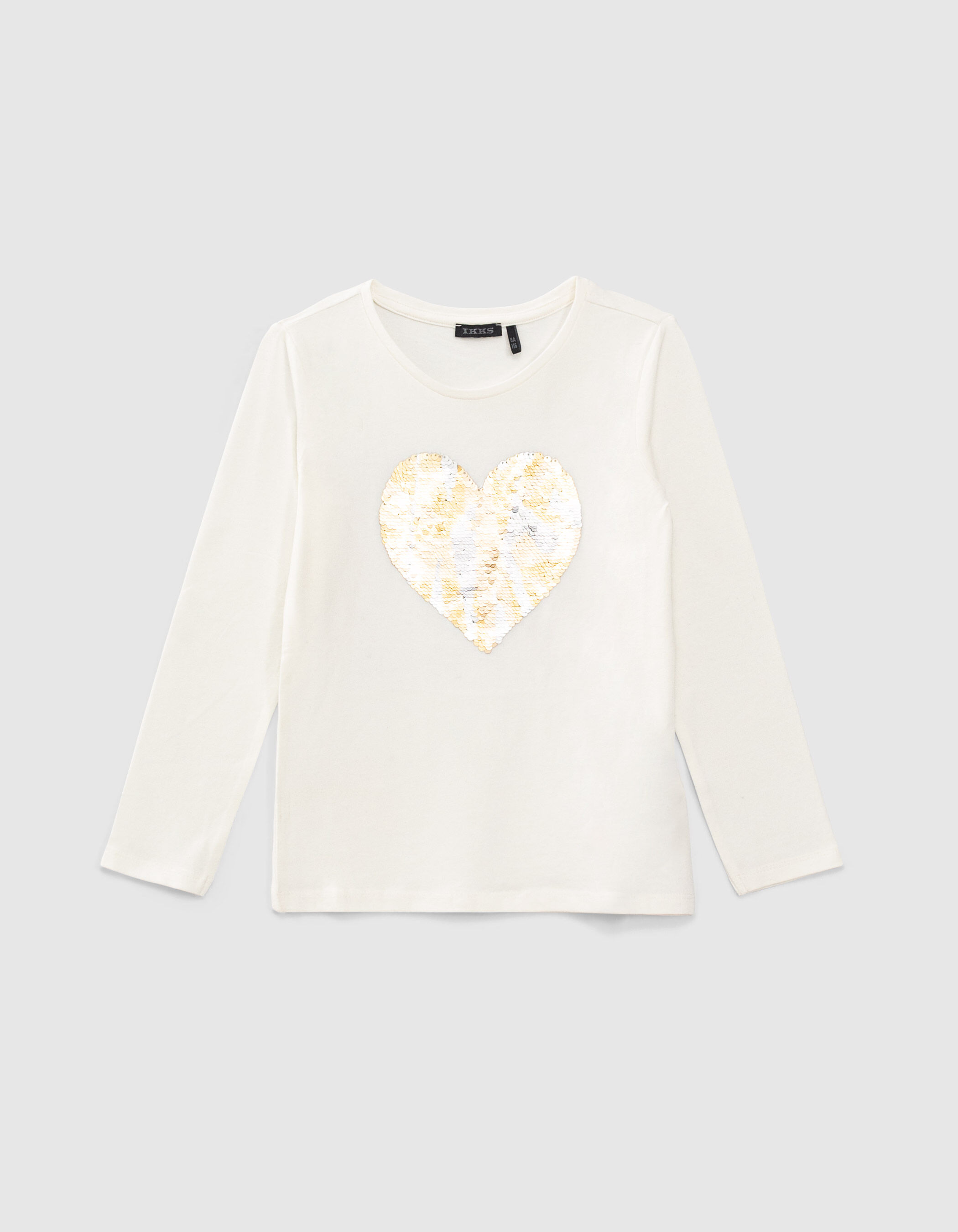 T shirt 2025 sequin fille