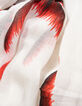 Fular rojo palmeras mujer-5