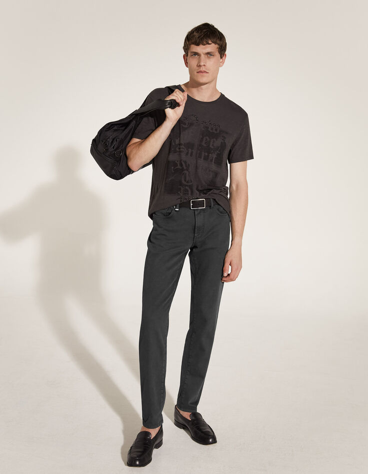 Stormgrijze SLIM jeans Peter Heren-8