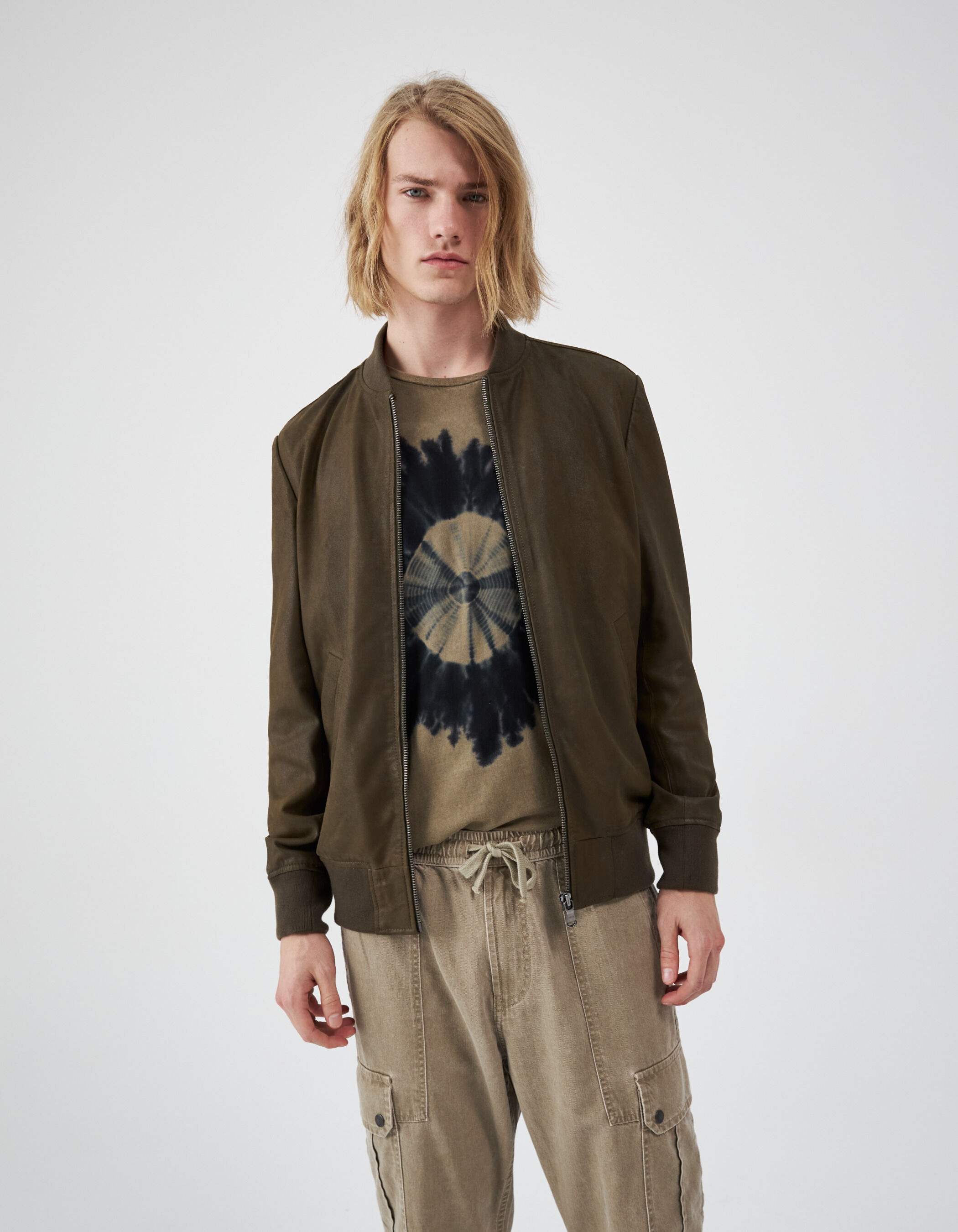 Bomber long hotsell homme zara