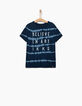 Tee-shirt indigo BELIEVE IN ART garçon-1