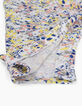 Witte jumpsuit met arty print voor babymeisjes-5
