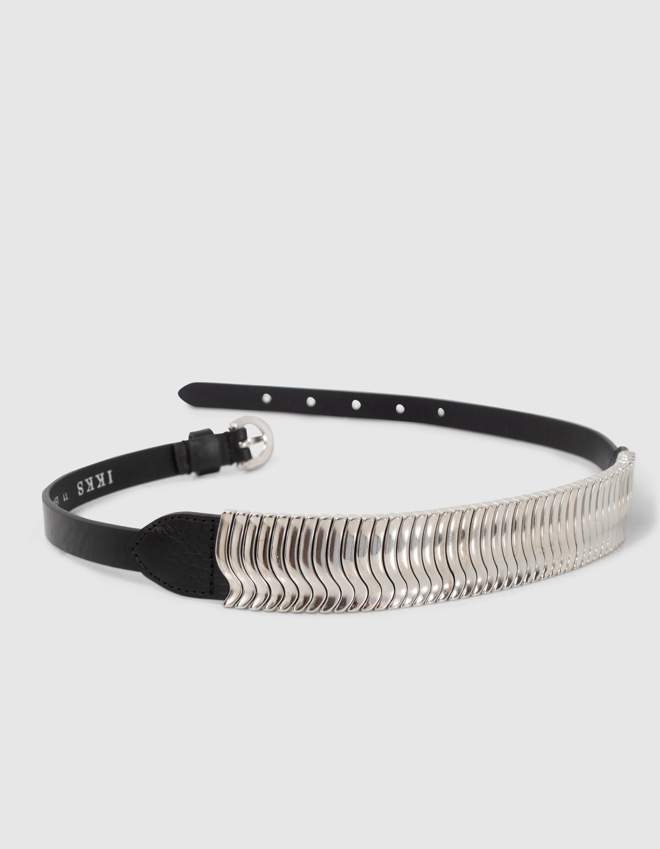 Ceinture en store metal femme