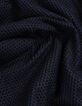 Tee-shirt marine maille résille en relief Femme-6