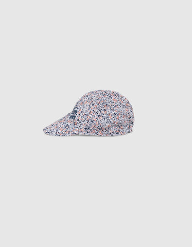 Casquette écrue Ecovero® imprimé micro-fleurs bébé fille  - IKKS