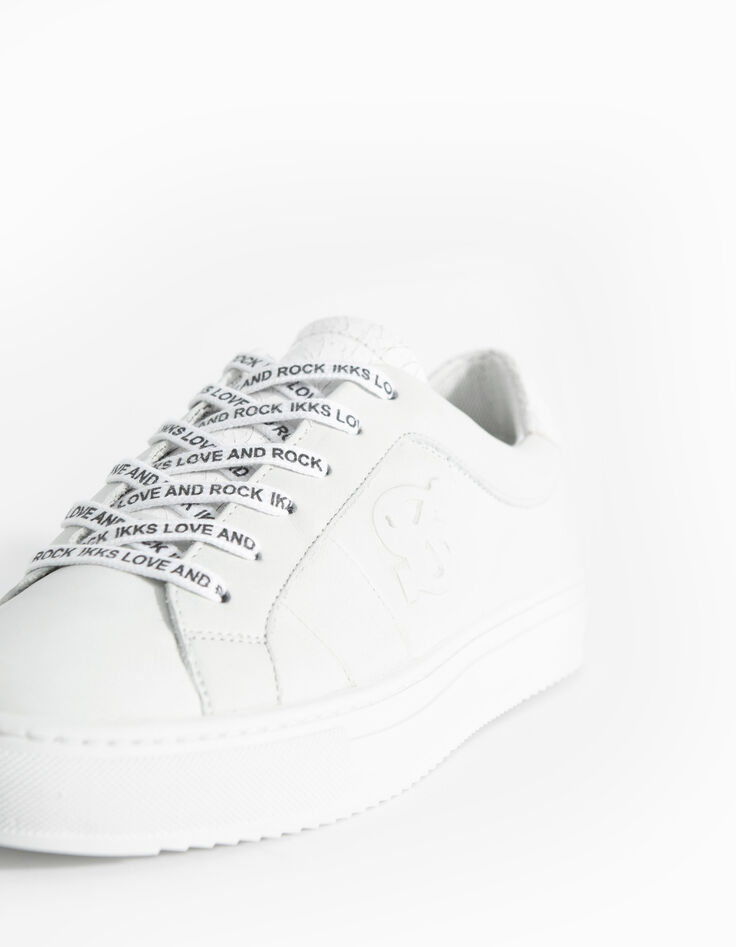 Damen IKKS Ledersneakers-4