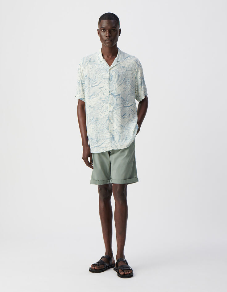 Chemise REGULAR orage imprimé vagues Homme-2