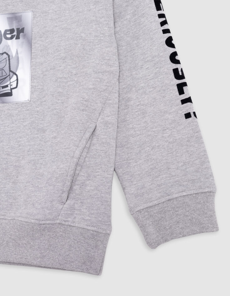 VICE-VERSA boy's visual grey lenticular sweatshirt-4
