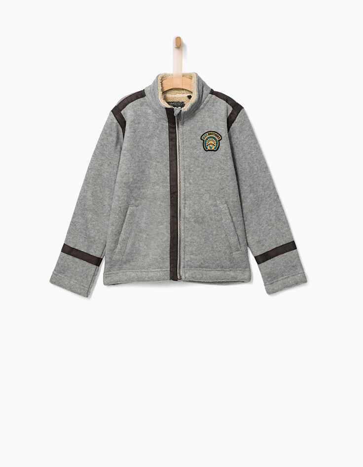 Cardigan polaire garçon -2 Cardigan polaire garçon -2