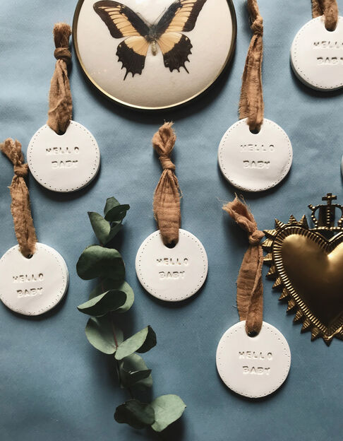 TENDRE CACTUS wall decor on a ribbon - IKKS