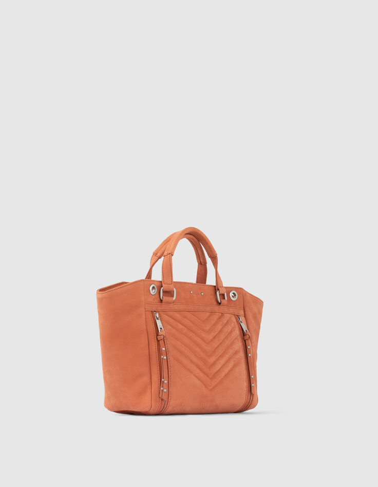 Shopper 1440 MEDIUM PASTEL terracotta kleur dames-2