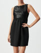 Vestido negro bordados lentejuelas gr&aacute;ficas mujer-5