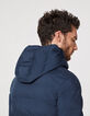Doudoune indigo matelassage Homme-5