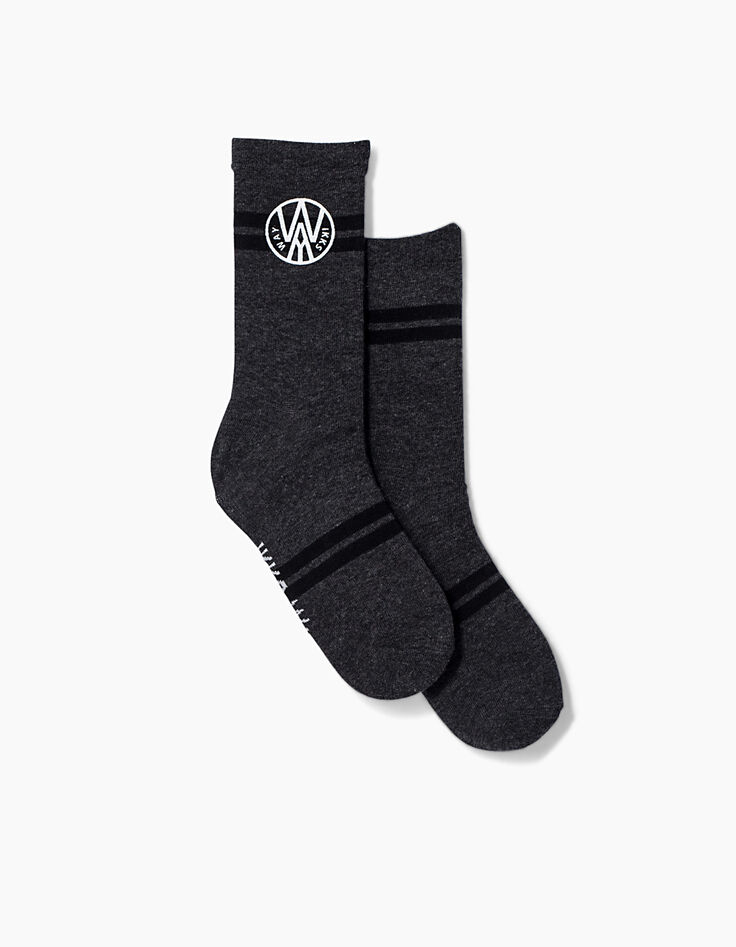 Boys’ grey socks -4 Boys’ grey socks -4