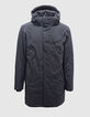 Men’s navy WATERPROOF parka-2
