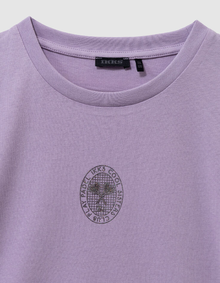 T-shirt parma organic cotton visual dogs back girl-2