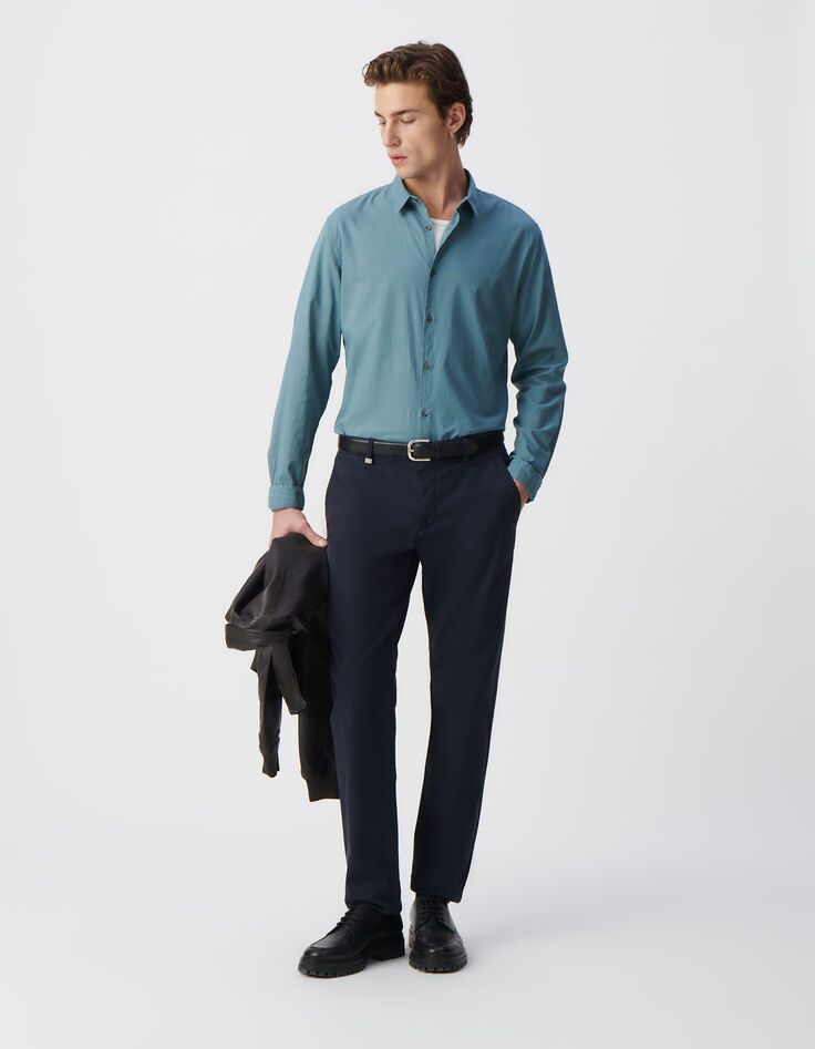Chemise EASY orage voile de coton bio Homme-1