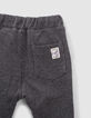 Ensemble jogging gris et tee-shirt b&eacute;b&eacute; gar&ccedil;on-6