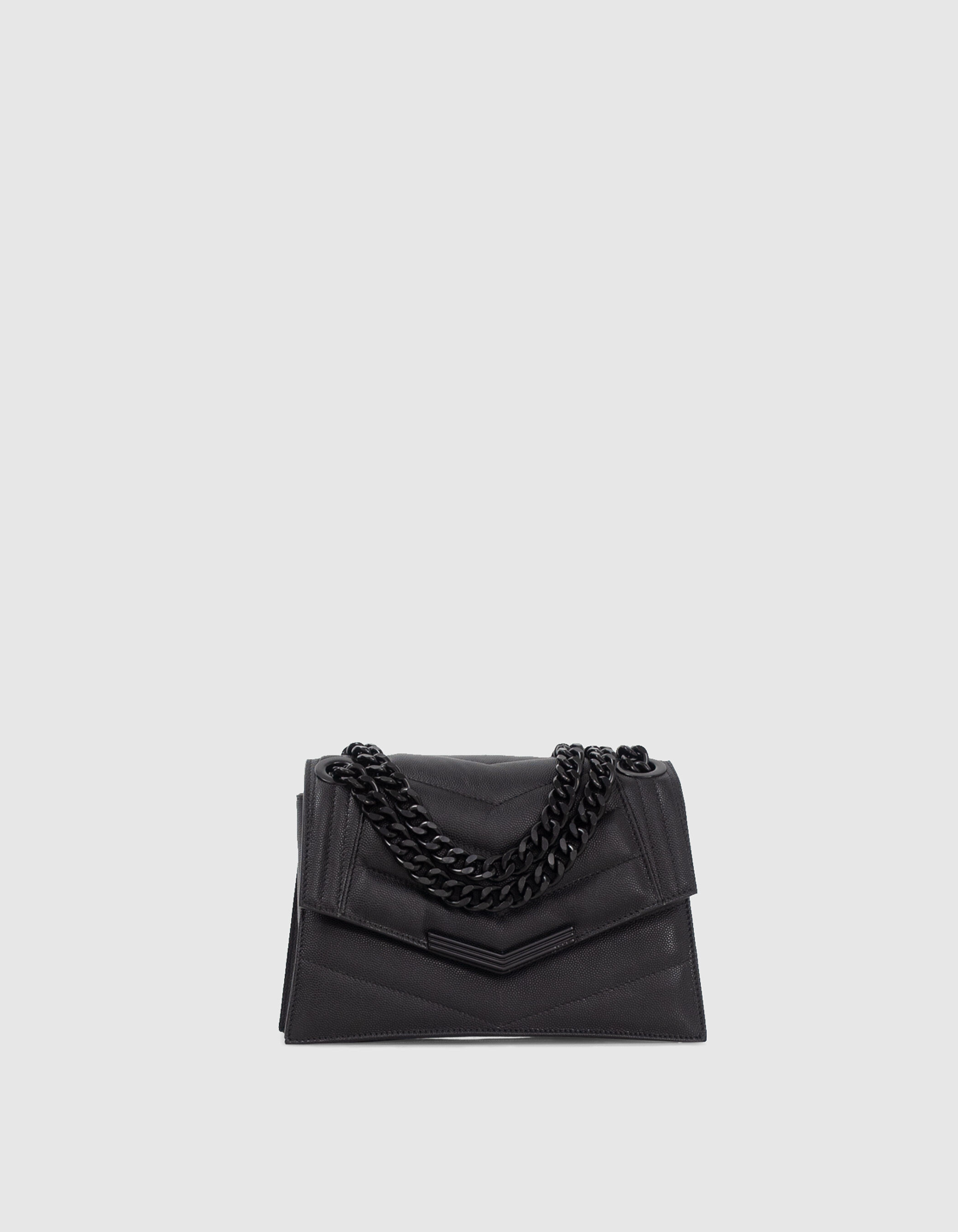Sac ikks shop noir cuir