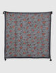 Foulard &eacute;cru &agrave; motif l&eacute;o cachemire Femme-3