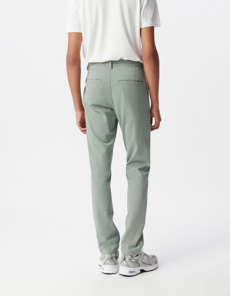 Men’s grey blue SLIM chinos-3 Men’s grey blue SLIM chinos-3