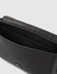 De 111 Romy tas in zwart Chrome Free lamsleer dames-6