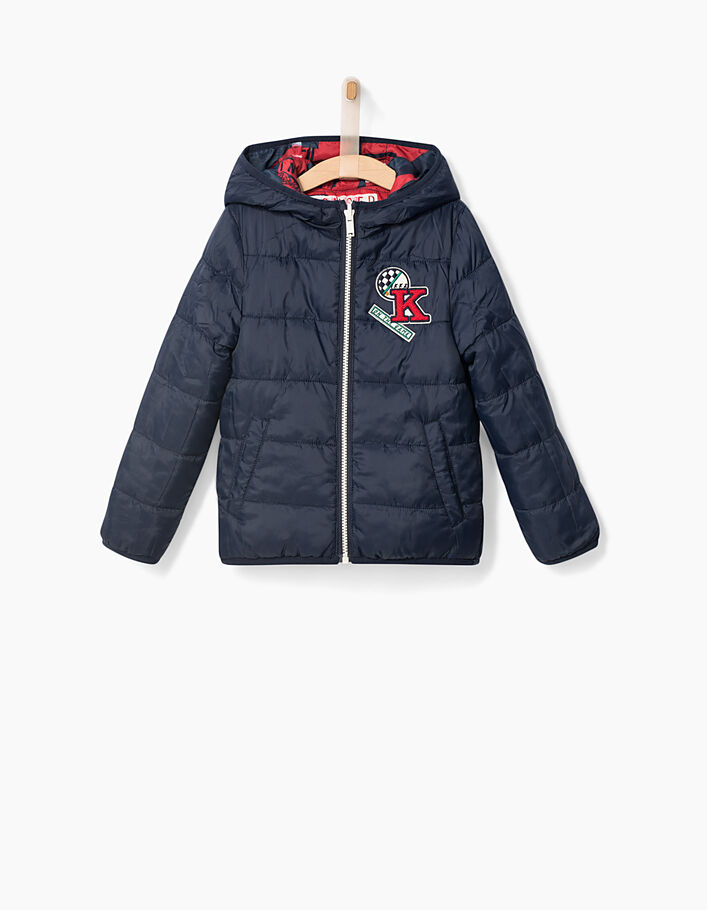 Doudoune r?�versible imprim?�e gar?�on