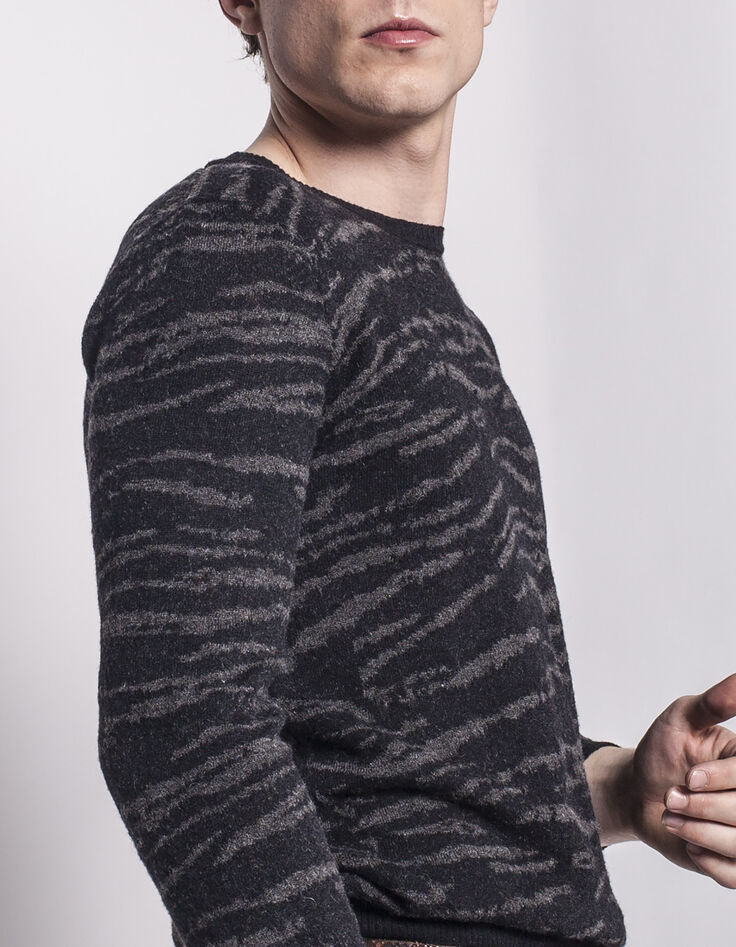Pull jacquard homme-4