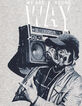 Grau meliertes Jungen-T-Shirt mit Hund und Ghetto Blaster-2