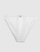 Grauer Mädchenbikini mit Spitze-6