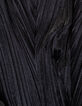 Jupe longue plissée noire panne de velours fille-7