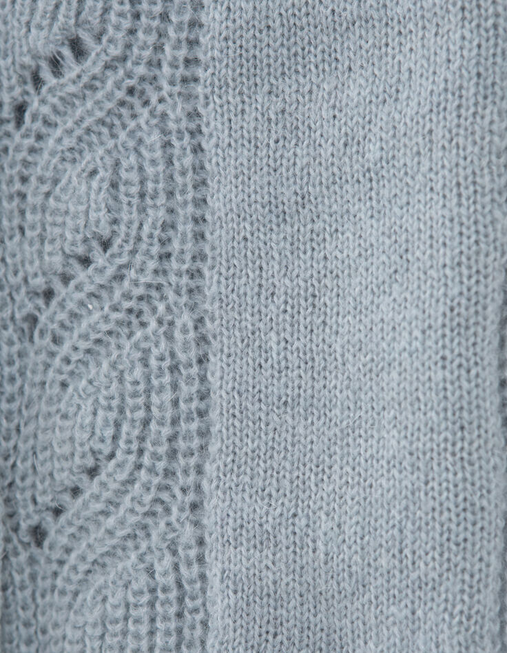 Women's reversible storm cardigan front/back-8