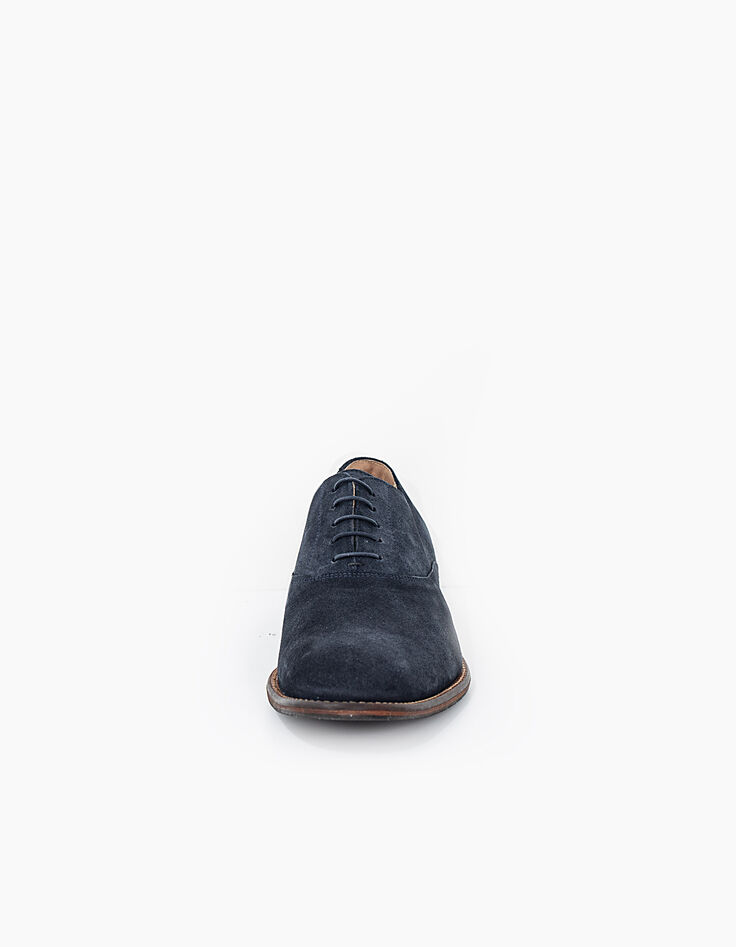 Men’s stone suede Derby shoes-3