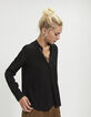 Zwarte damesblouse-1