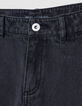 Jean large noir fille-7