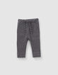 Ensemble jogging gris et tee-shirt b&eacute;b&eacute; gar&ccedil;on-3