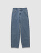Jean loose bleu garçon-1
