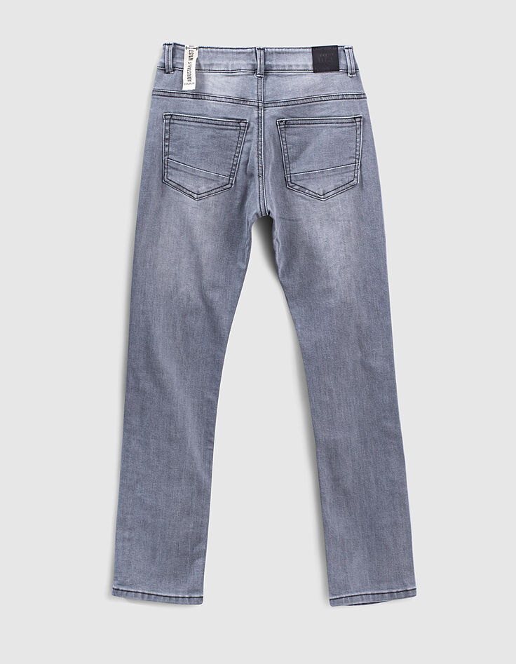 Light grey slim jeans gerecycleerd jongens -3 Light grey slim jeans gerecycleerd jongens -3