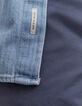 Chemise en denim EASY ciel Homme-6