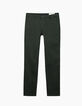 Pantalón chino petróleo Hombre-1